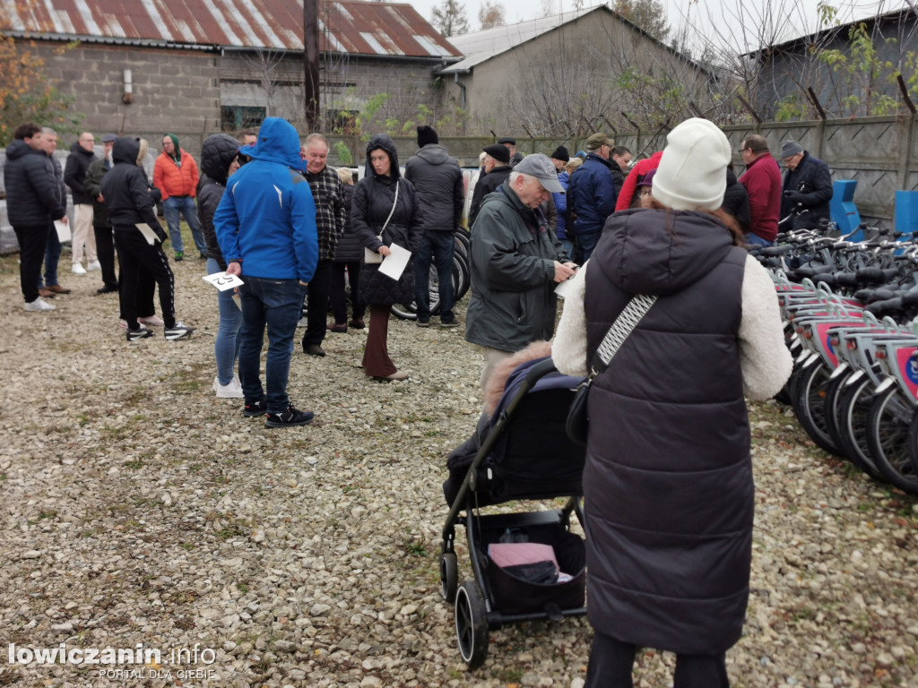 Duże zainteresowanie licytacją miejskich rowerów w Łowiczu