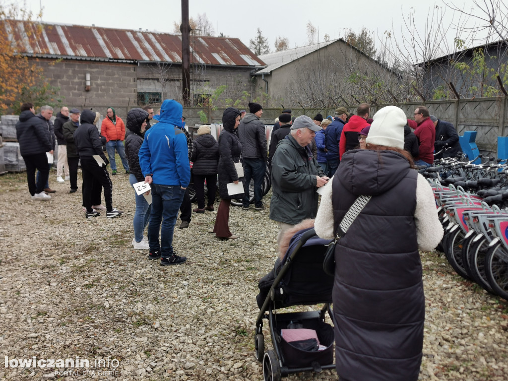 Duże zainteresowanie licytacją miejskich rowerów w Łowiczu