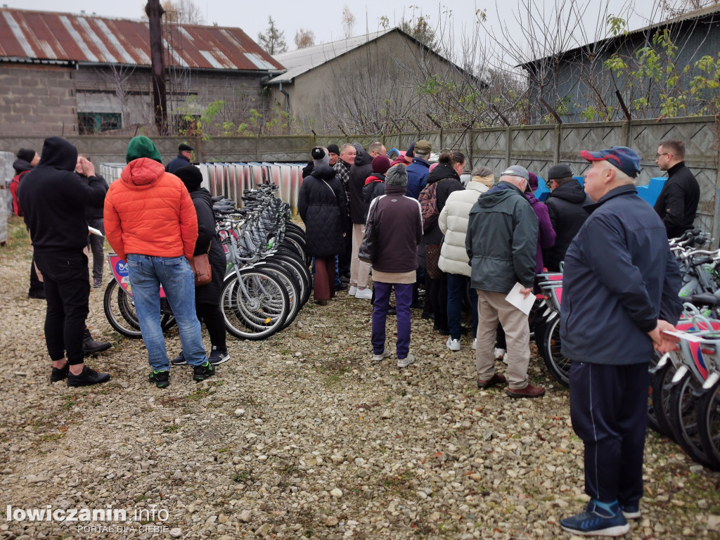 Duże zainteresowanie licytacją miejskich rowerów w Łowiczu