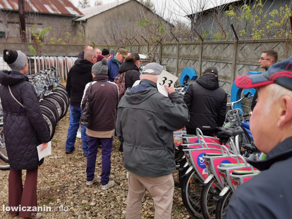Duże zainteresowanie licytacją miejskich rowerów w Łowiczu