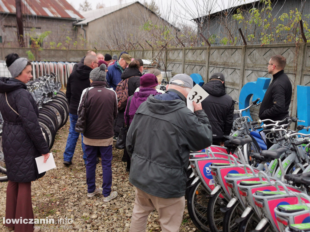 Duże zainteresowanie licytacją miejskich rowerów w Łowiczu