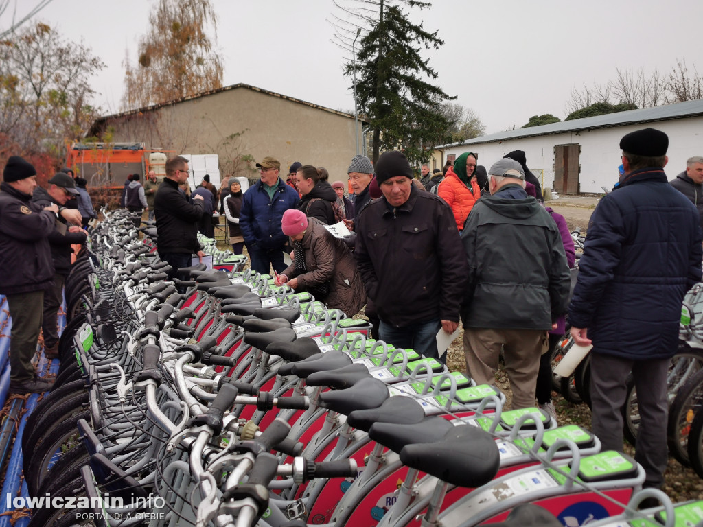 Duże zainteresowanie licytacją miejskich rowerów w Łowiczu