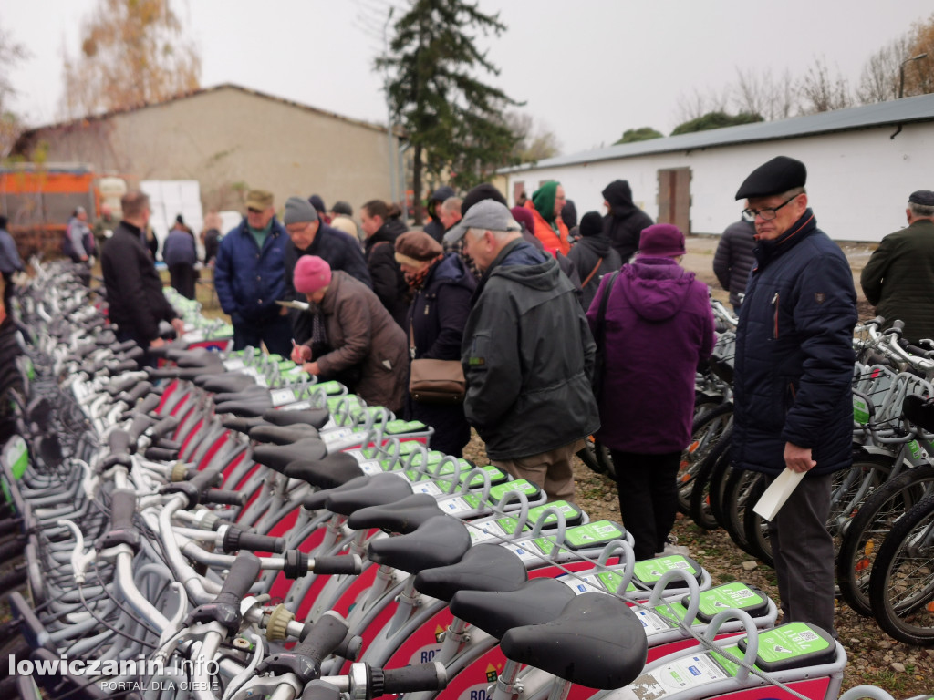 Duże zainteresowanie licytacją miejskich rowerów w Łowiczu