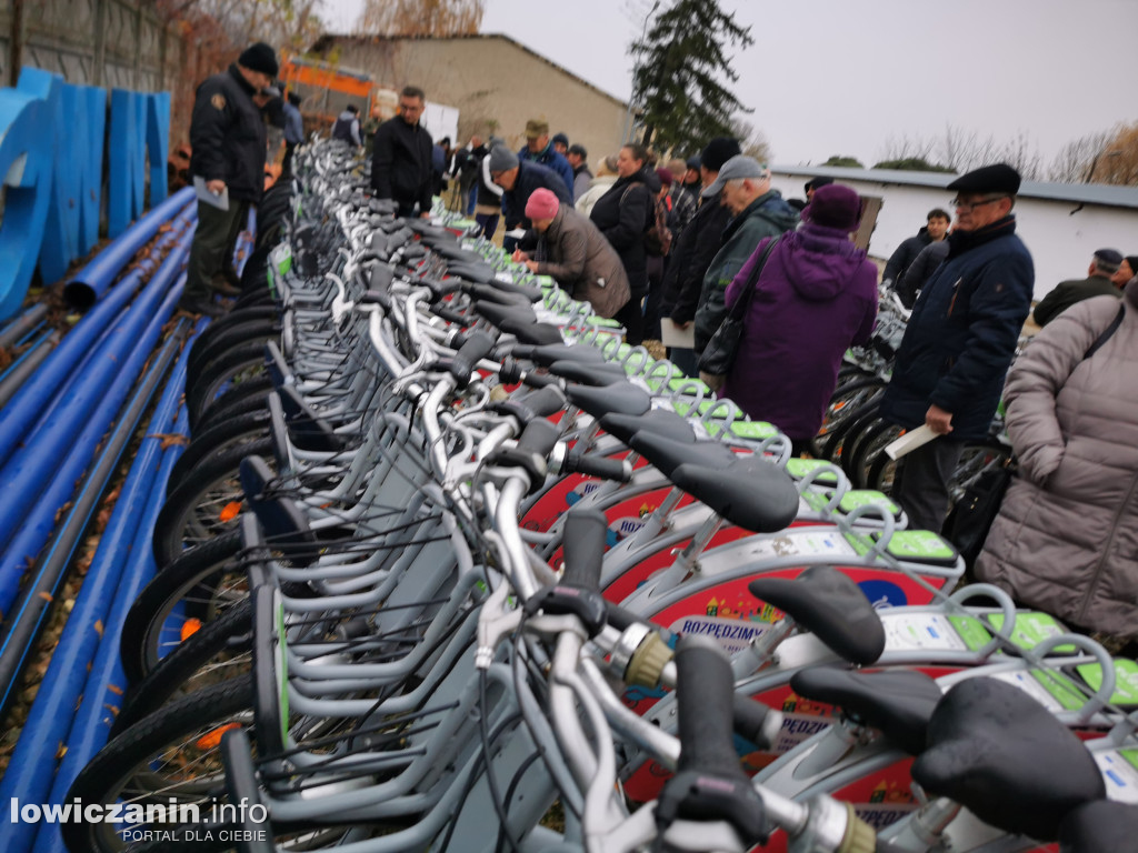 Duże zainteresowanie licytacją miejskich rowerów w Łowiczu