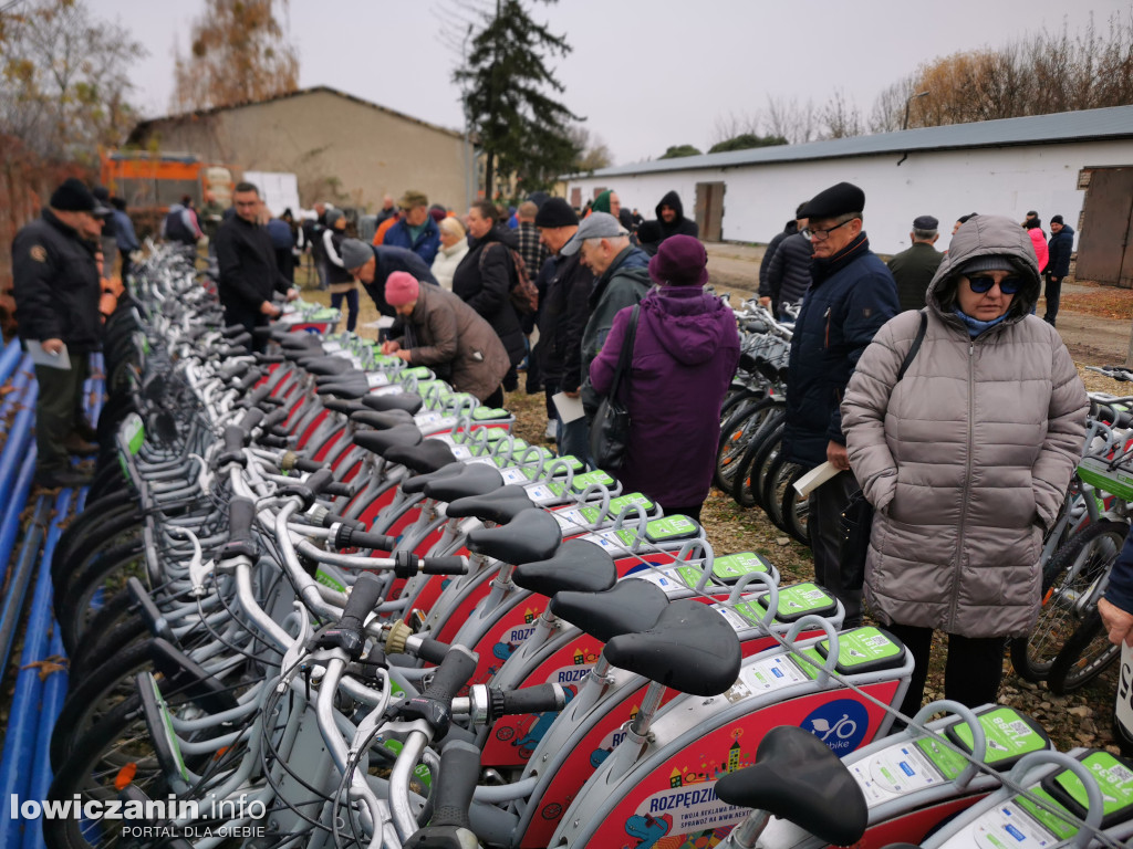 Duże zainteresowanie licytacją miejskich rowerów w Łowiczu