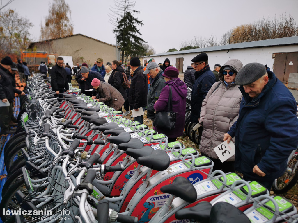 Duże zainteresowanie licytacją miejskich rowerów w Łowiczu