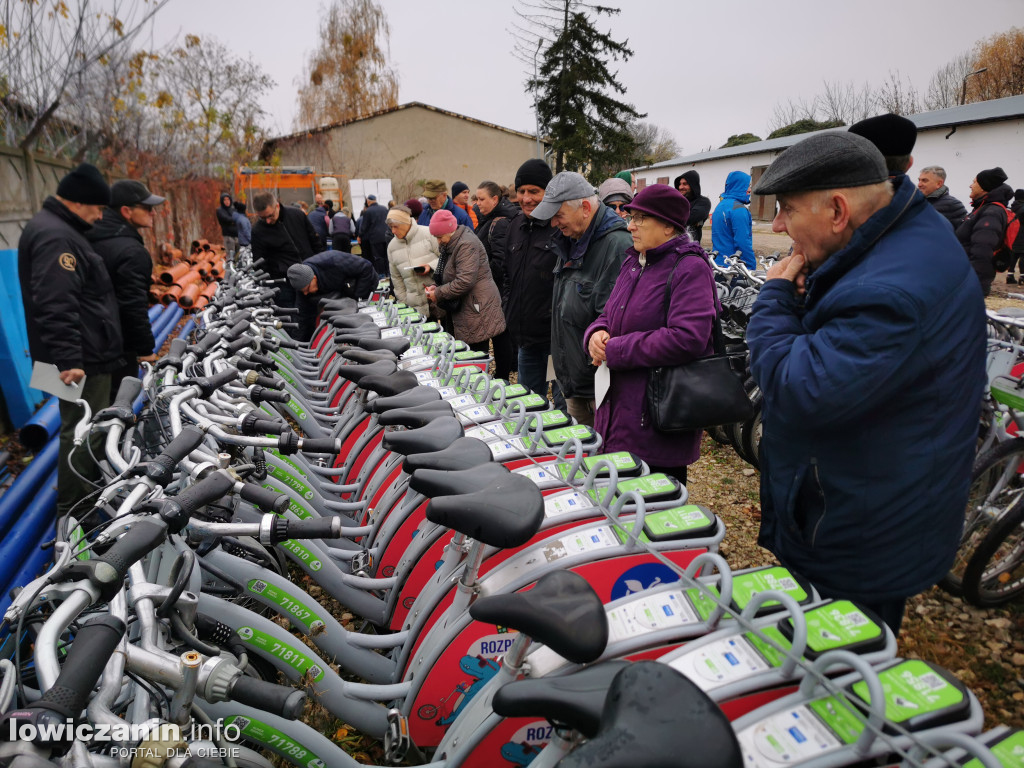 Duże zainteresowanie licytacją miejskich rowerów w Łowiczu