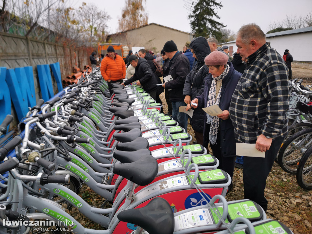 Duże zainteresowanie licytacją miejskich rowerów w Łowiczu