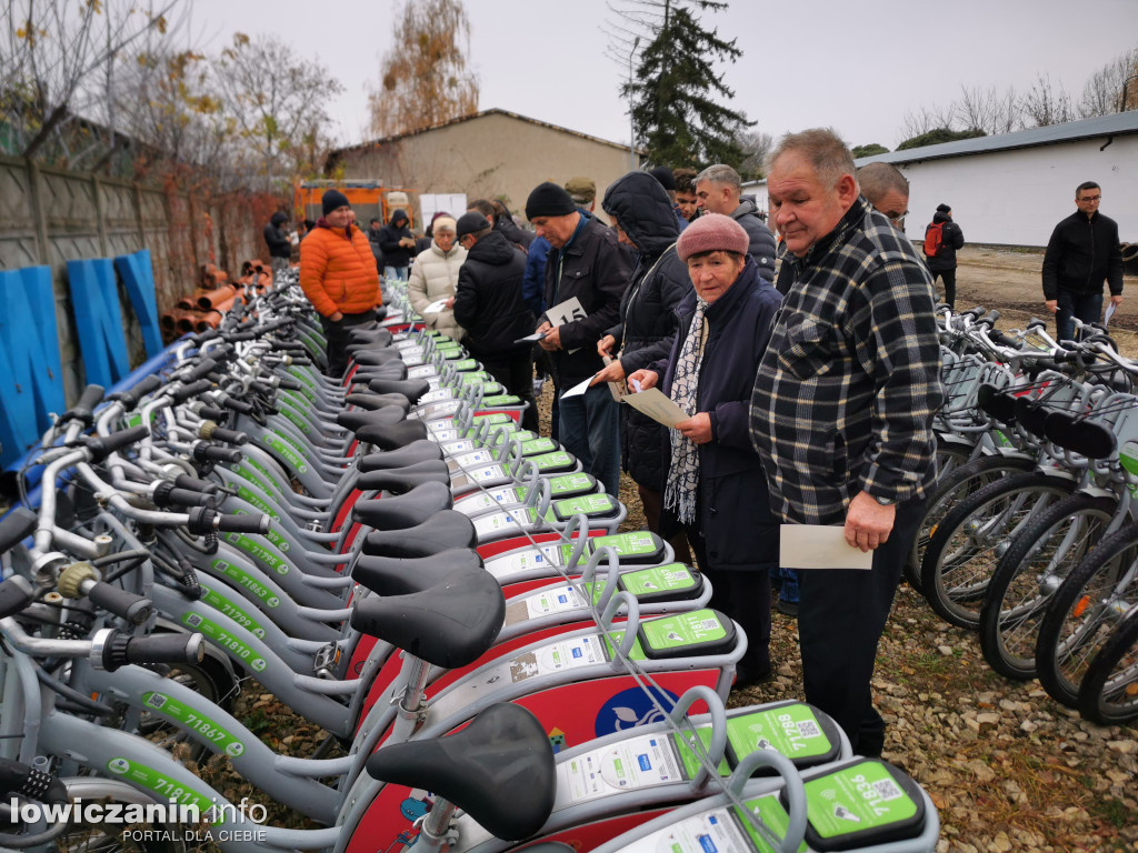 Duże zainteresowanie licytacją miejskich rowerów w Łowiczu