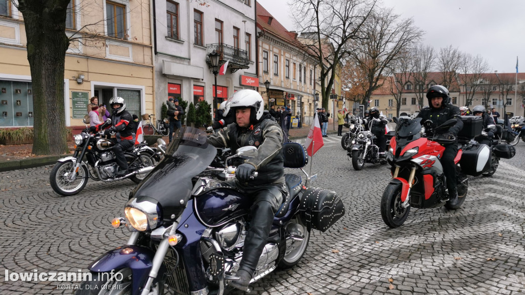Motocykliści uczcili Niepodległość