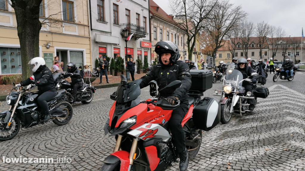 Motocykliści uczcili Niepodległość