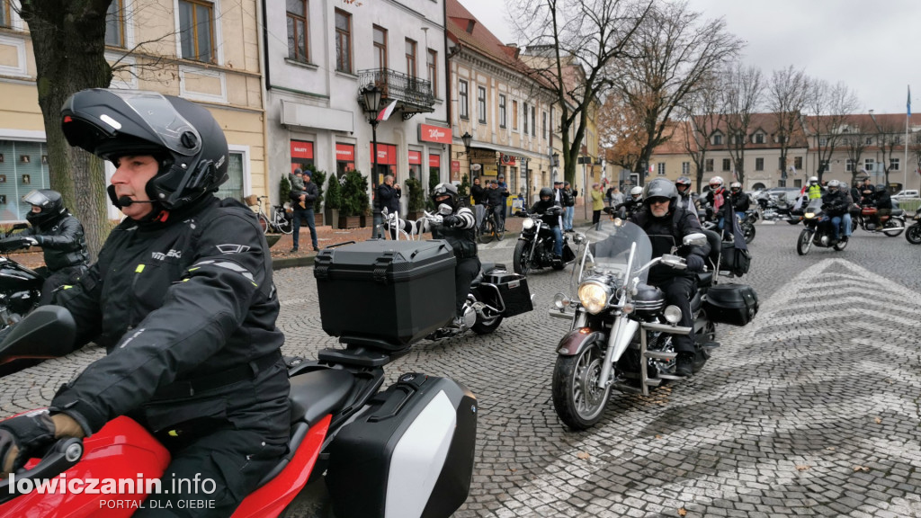Motocykliści uczcili Niepodległość