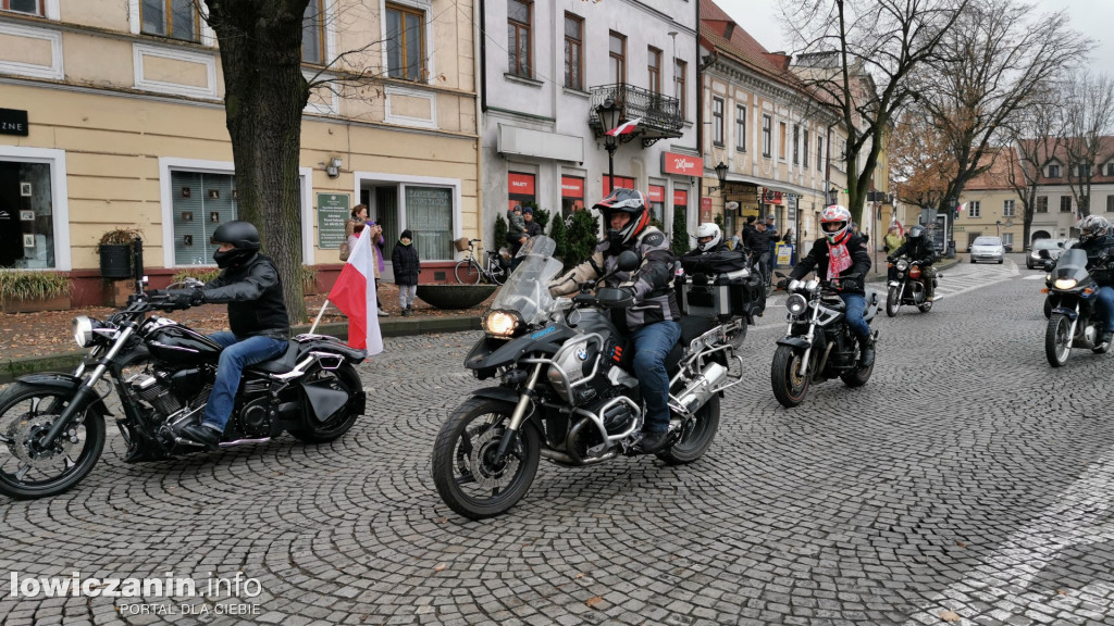 Motocykliści uczcili Niepodległość