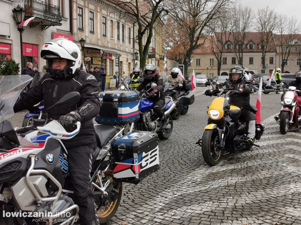 Motocykliści uczcili Niepodległość