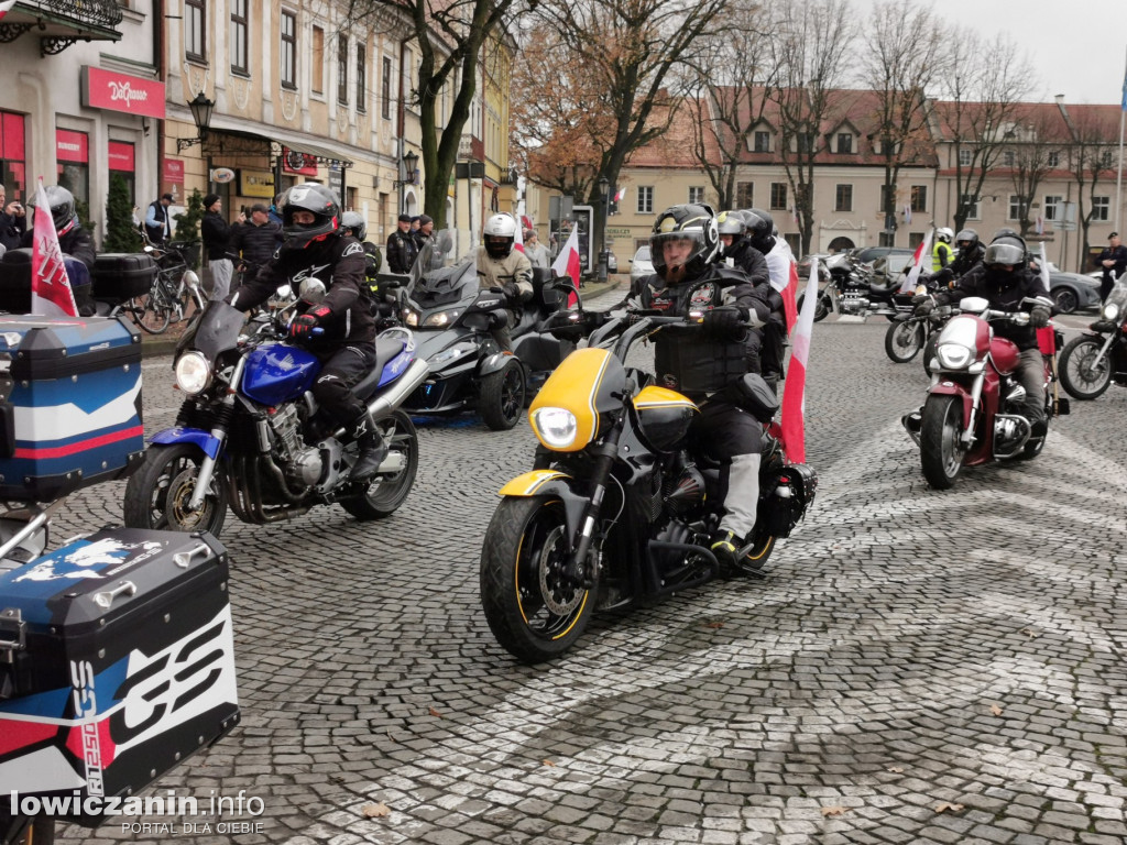 Motocykliści uczcili Niepodległość