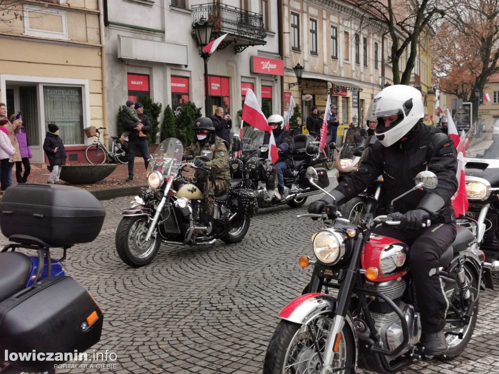 Motocykliści uczcili Niepodległość