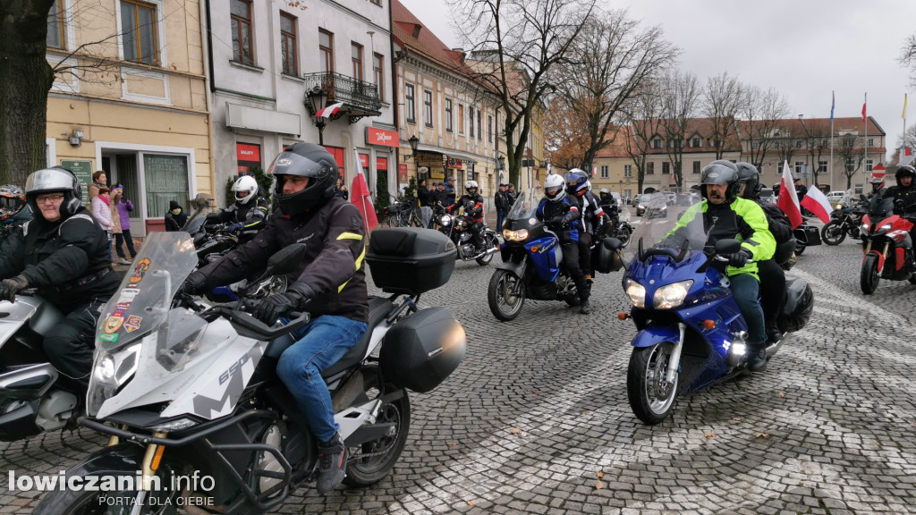 Motocykliści uczcili Niepodległość