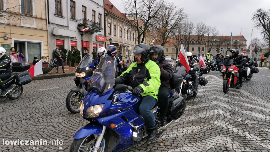 Motocykliści uczcili Niepodległość