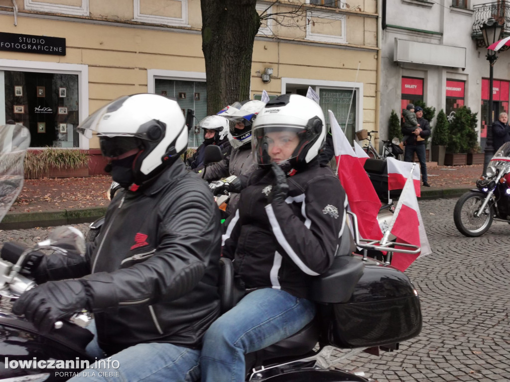 Motocykliści uczcili Niepodległość