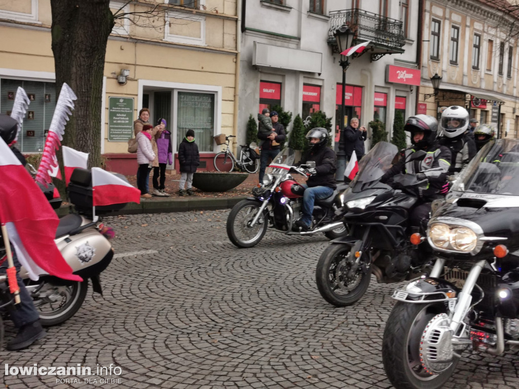 Motocykliści uczcili Niepodległość