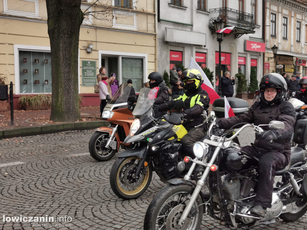Motocykliści uczcili Niepodległość