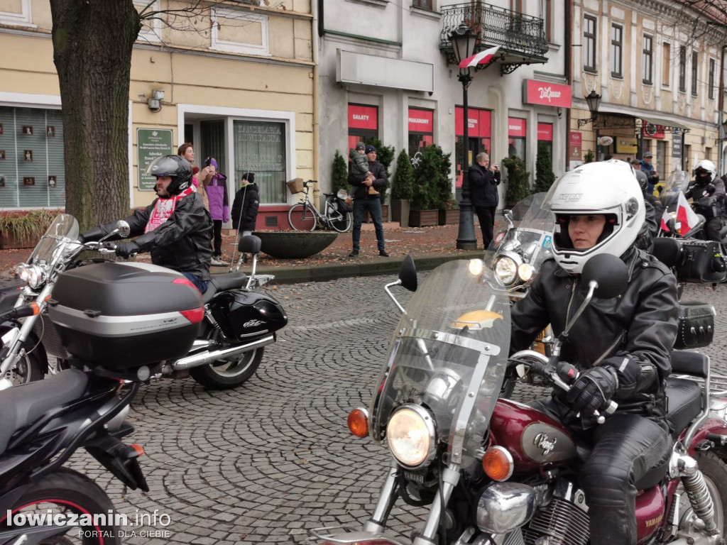 Motocykliści uczcili Niepodległość