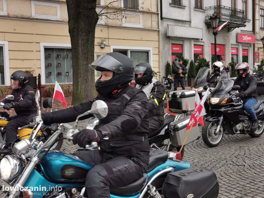 Motocykliści uczcili Niepodległość