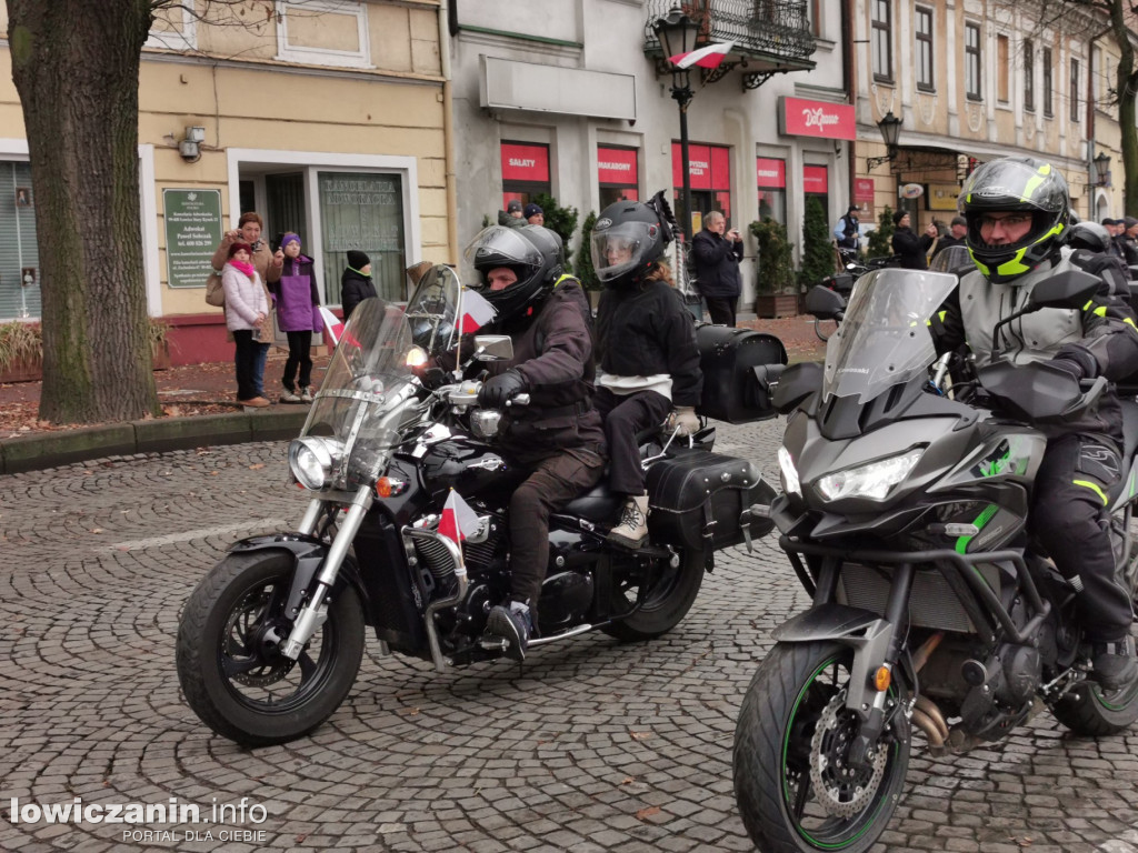 Motocykliści uczcili Niepodległość
