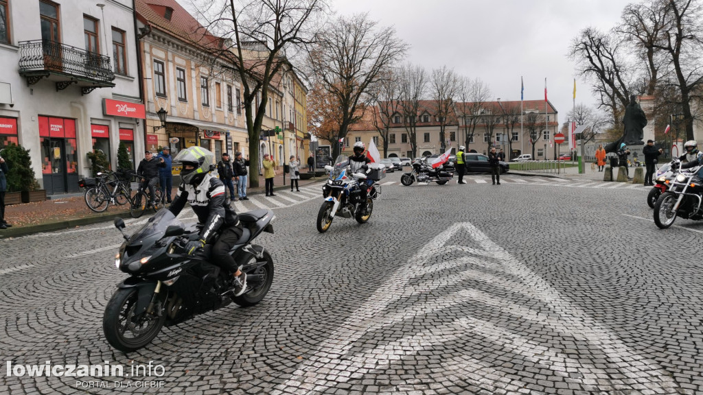 Motocykliści uczcili Niepodległość
