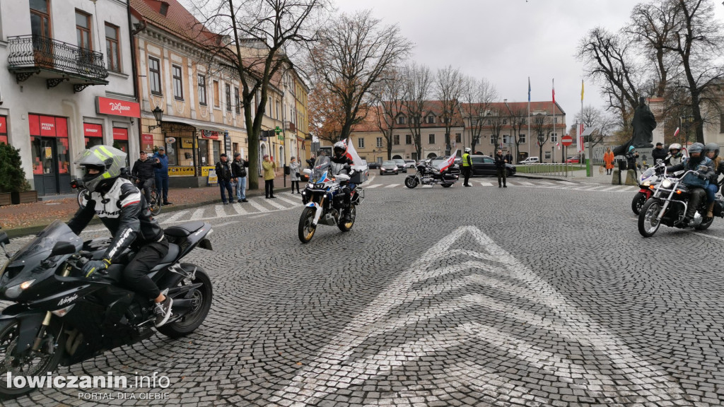 Motocykliści uczcili Niepodległość