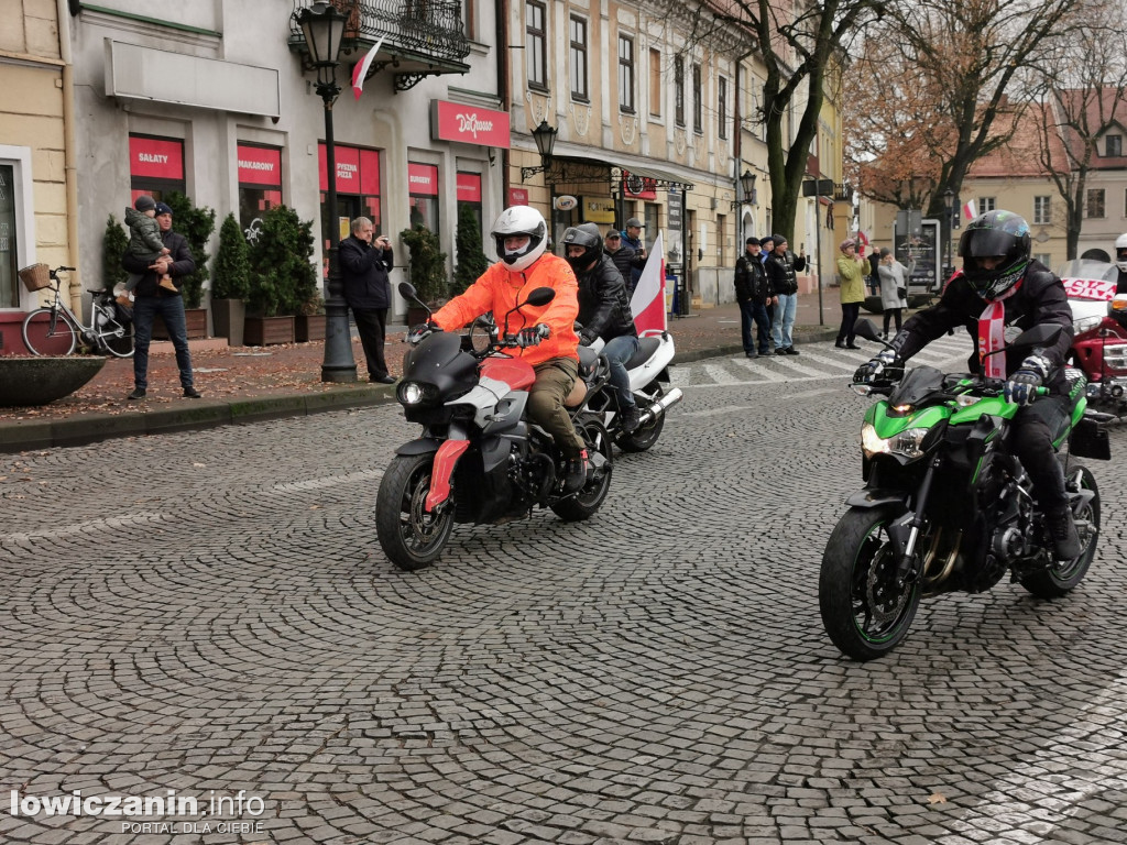 Motocykliści uczcili Niepodległość