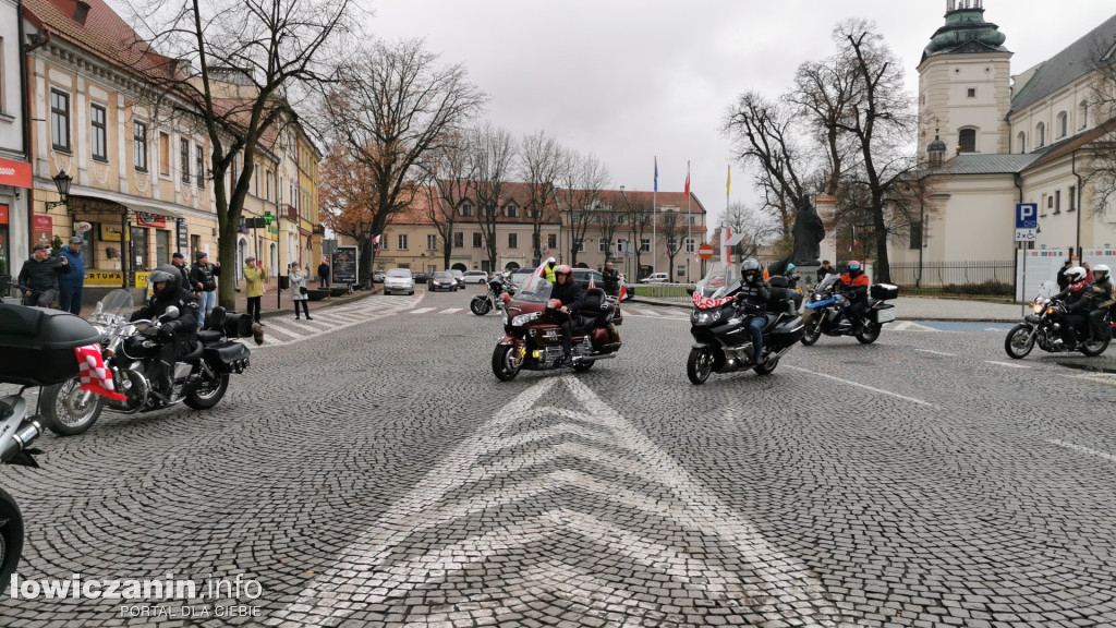 Motocykliści uczcili Niepodległość