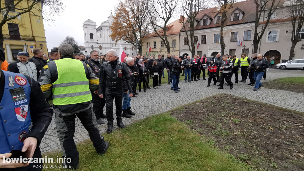 Motocykliści uczcili Niepodległość