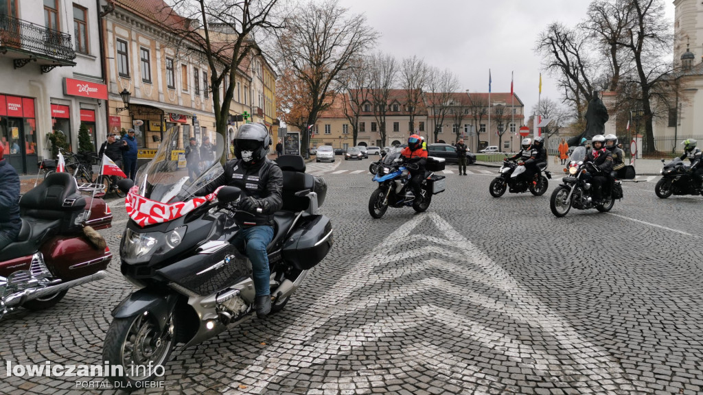 Motocykliści uczcili Niepodległość