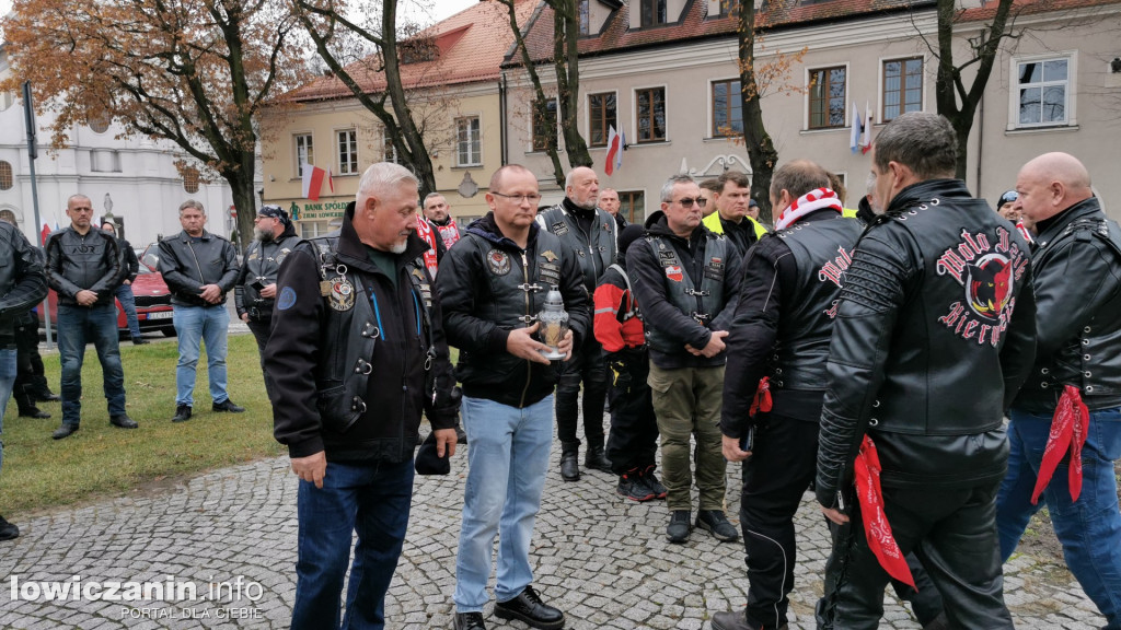 Motocykliści uczcili Niepodległość