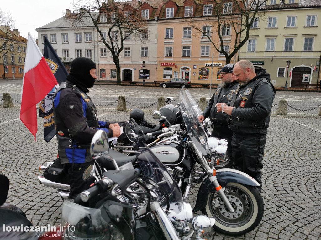 Motocykliści uczcili Niepodległość