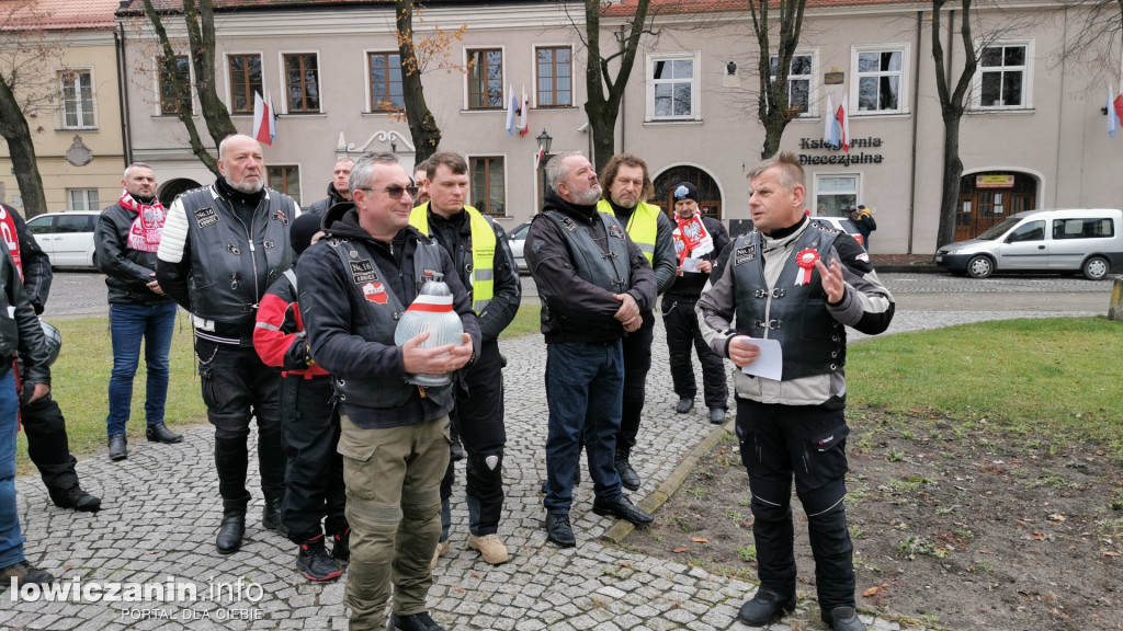 Motocykliści uczcili Niepodległość