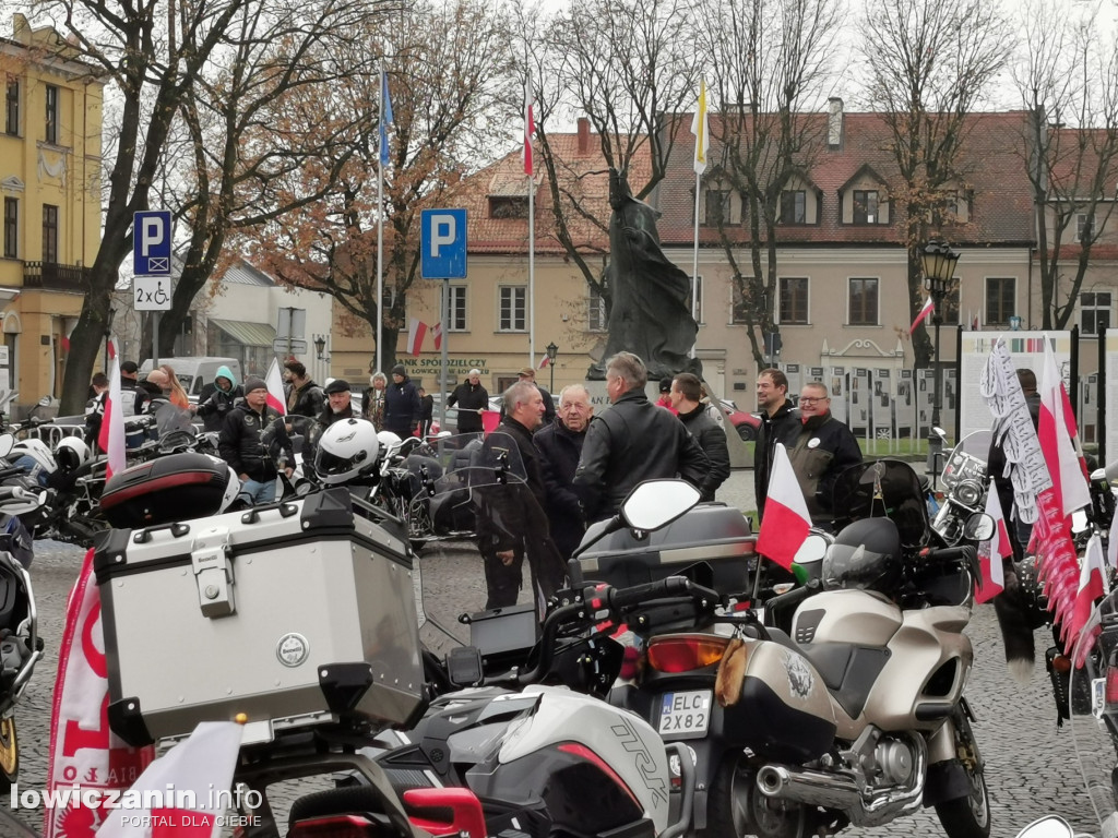 Motocykliści uczcili Niepodległość
