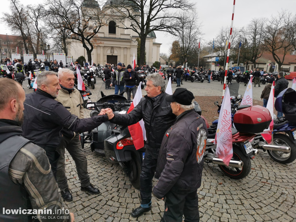 Motocykliści uczcili Niepodległość
