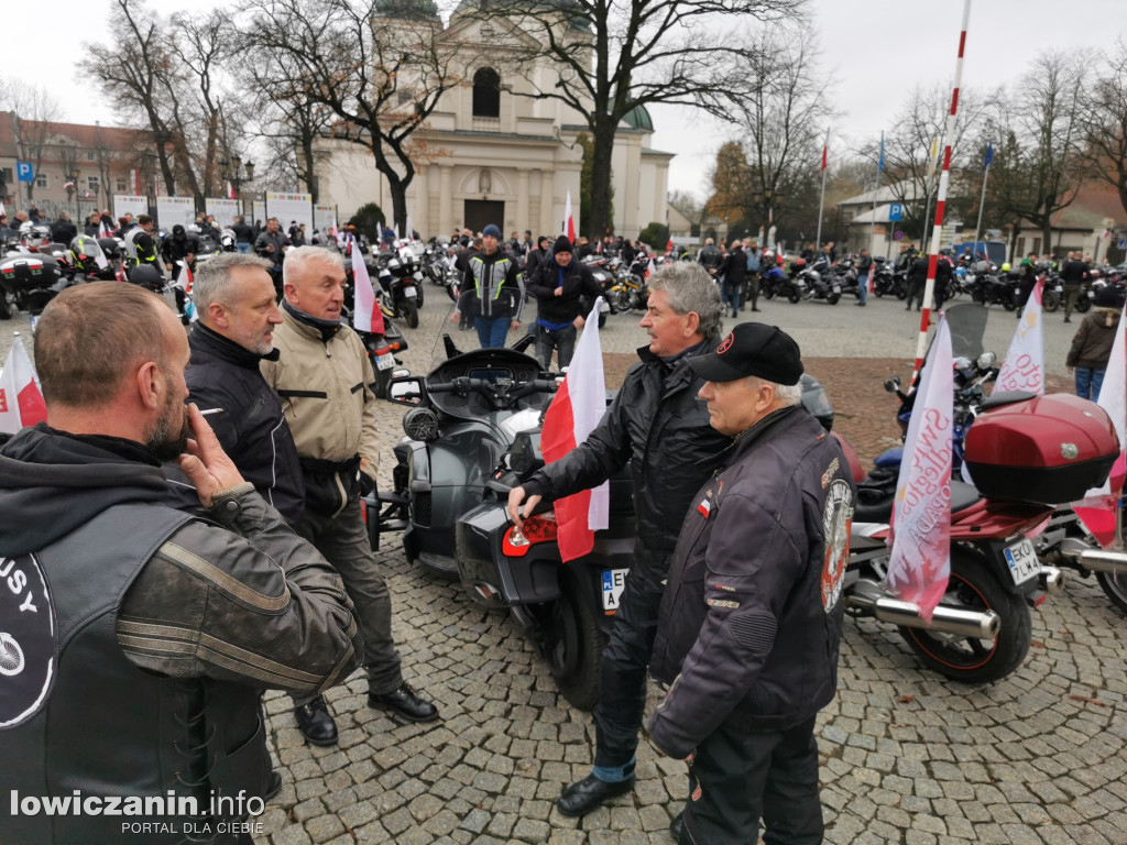 Motocykliści uczcili Niepodległość