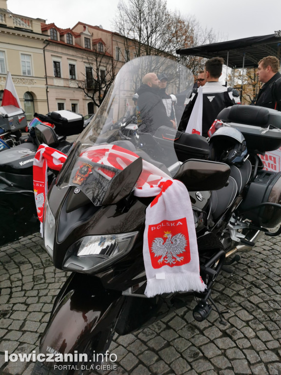 Motocykliści uczcili Niepodległość