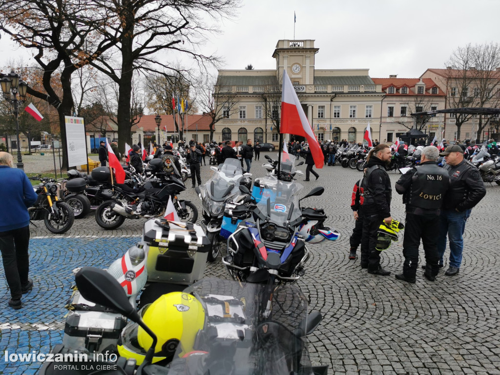 Motocykliści uczcili Niepodległość