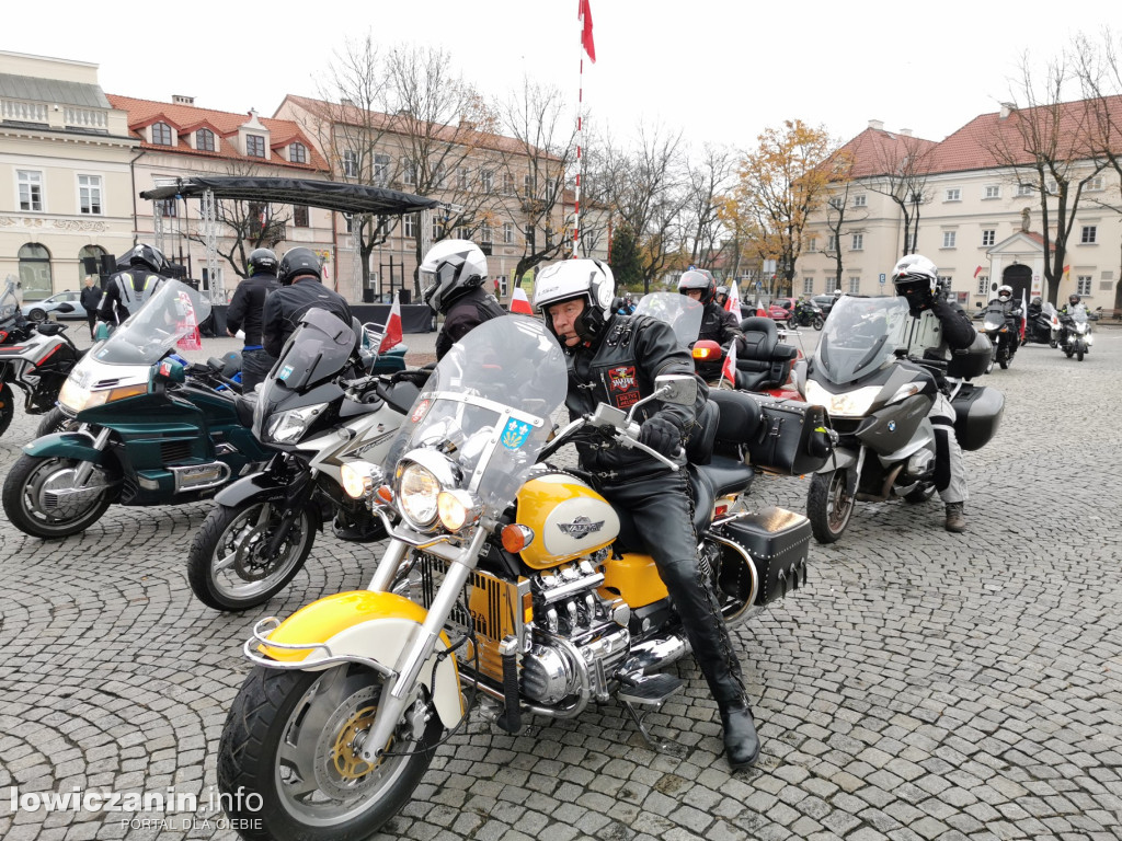 Motocykliści uczcili Niepodległość