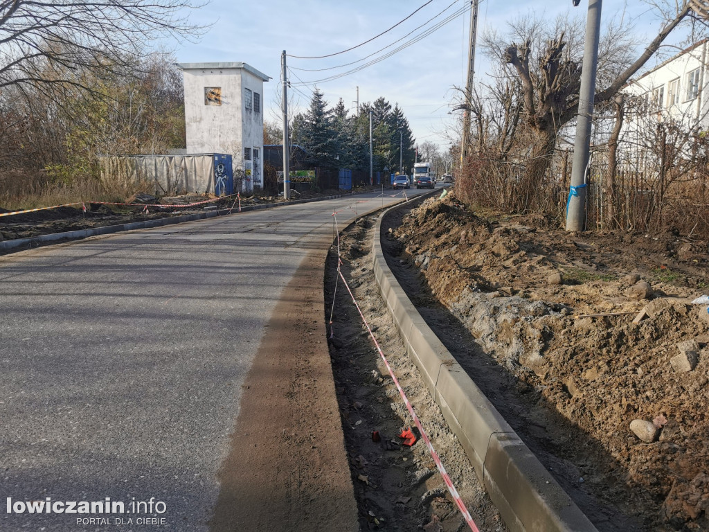 Prace na ul. Nadbzurzańskiej