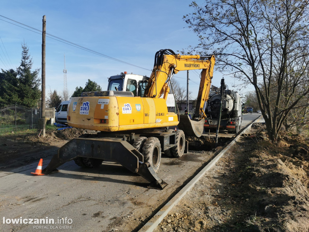 Prace na ul. Nadbzurzańskiej