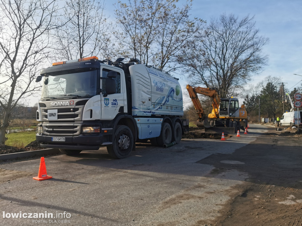 Prace na ul. Nadbzurzańskiej