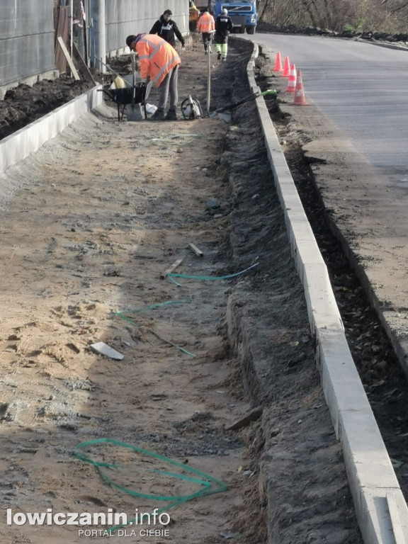 Prace na ul. Nadbzurzańskiej
