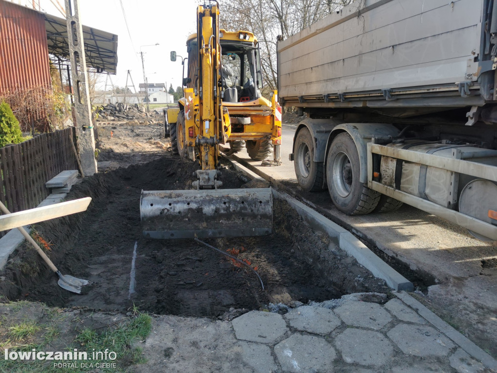 Prace na ul. Nadbzurzańskiej