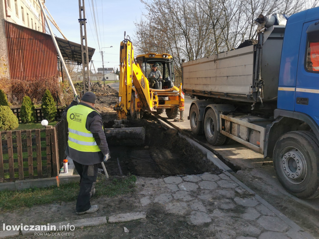 Prace na ul. Nadbzurzańskiej