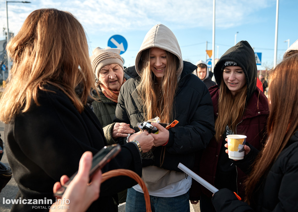 Żychlin z nową drogą i rondami.